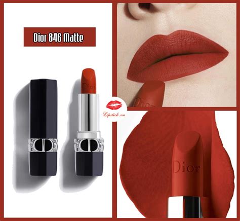 dior 846 concorde|Dior rouge lipstick.